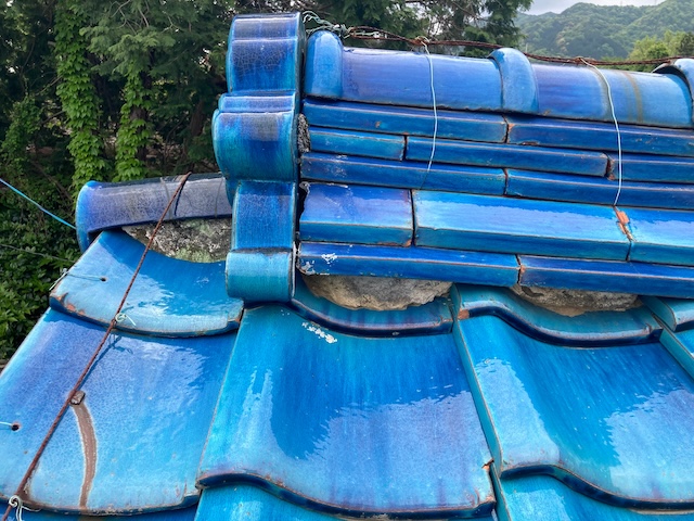 経年劣化した漆喰